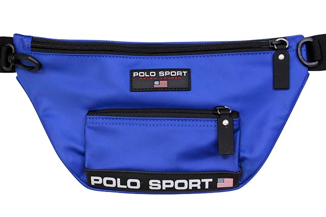 POLO SPORT NYLON WAIST PACK (405749441004:ROYAL)