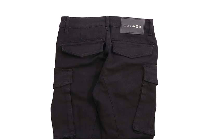 WAIMEA SKINNY FIT JEAN (AOM8146T:JET BLACK)