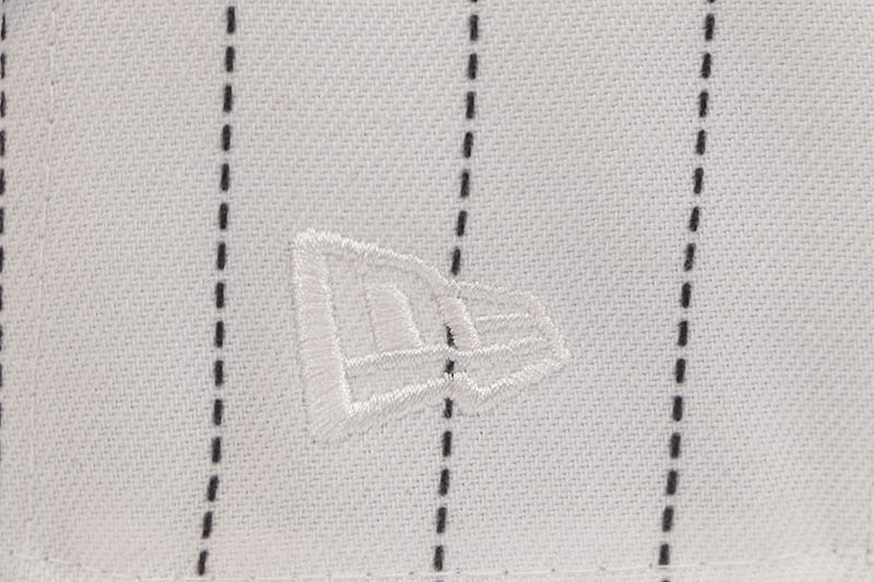 NEW ERA LOS ANGELES DODGERS 59FIFTY FITTED CAP (40TH ANNIVERSARY SIDE PATCH/GREY UNDER VISOR/METALLIC SILVER DODGER STRIPE)