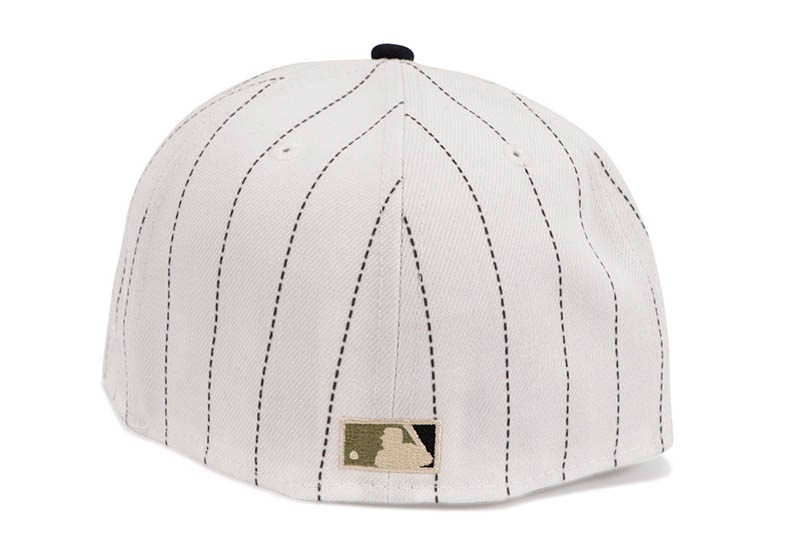 NEW ERA LOS ANGELES DODGERS 59FIFTY FITTED CAP (40TH ANNIVERSARY SIDE PATCH/GREY UNDER VISOR/METALLIC SILVER DODGER STRIPE)