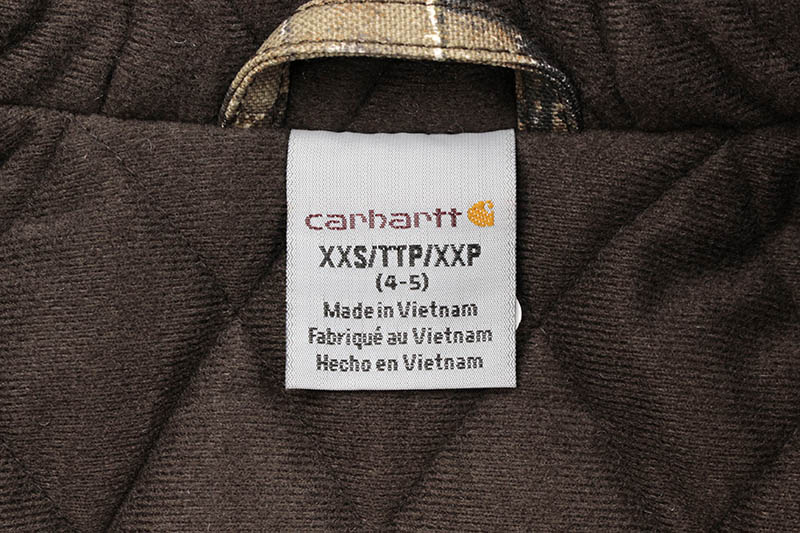 Carhartt FLANNEL QUILT LINED ACTIVE JACKET (CP8529 CR08/219:MOSSY OAK)