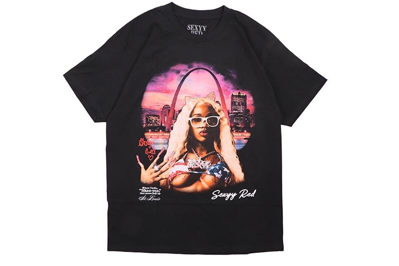 SEXYY RED PULL UP T-SHIRT