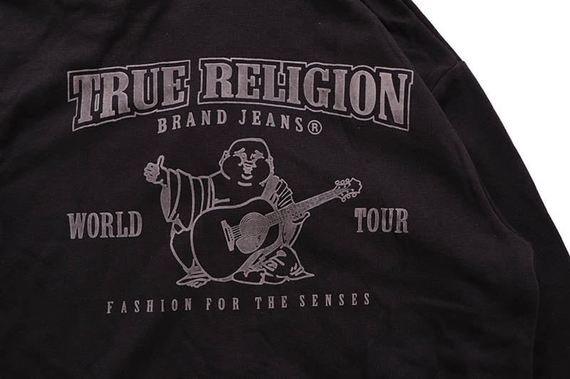 TRUE RELIGION BUDDHA ZIP HOODIE (MA0B129MF3:BLACK) | Brand,S-Z