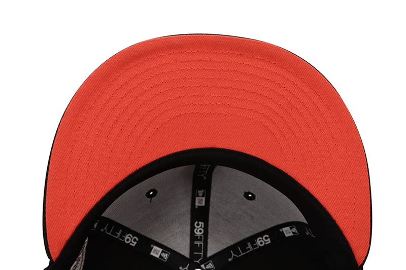 NEW ERA NEW YORK YANKEES 59FIFTY FITTED CAP (1939 ALL STAR GAME SIDE PATCH/ORANGE UNDER VISOR/BLACK)