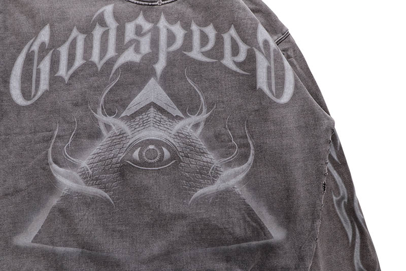 GODSPEED E.O.P SWEATSHIRT (GREY WASH)