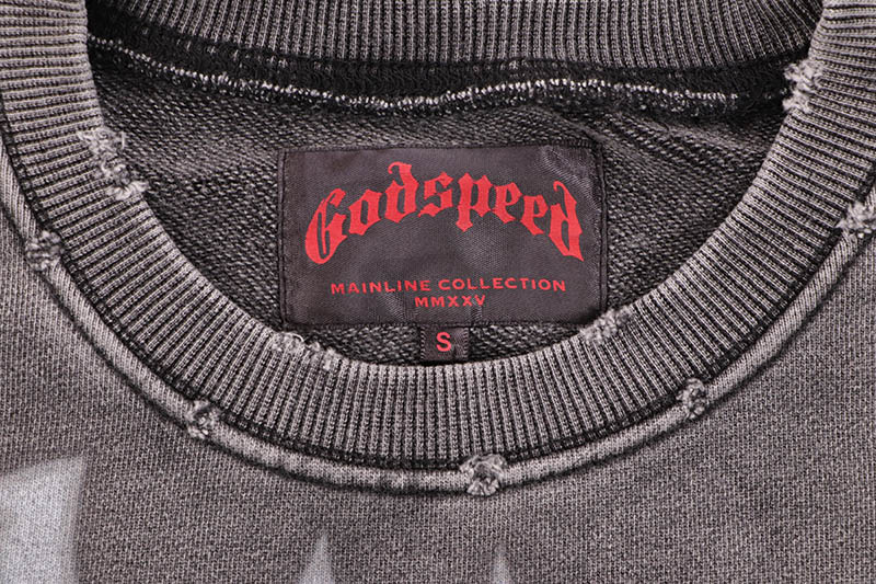 GODSPEED E.O.P SWEATSHIRT (GREY WASH)