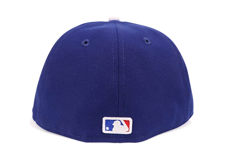 NEW ERA LOS ANGELES DODGERS 59FIFTY FITTED CAP (RHINESTONE BADGE/DARK ROYAL) 14668130