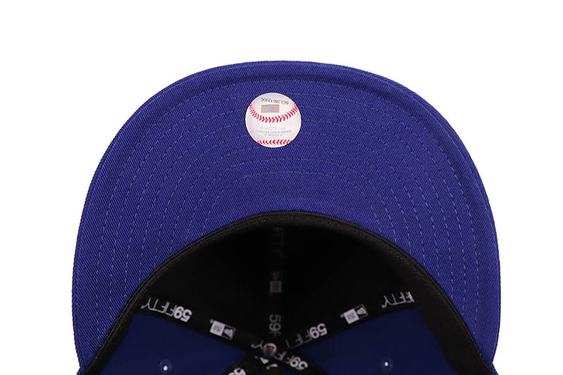 NEW ERA LOS ANGELES DODGERS 59FIFTY FITTED CAP (RHINESTONE BADGE/DARK ROYAL) 14668130
