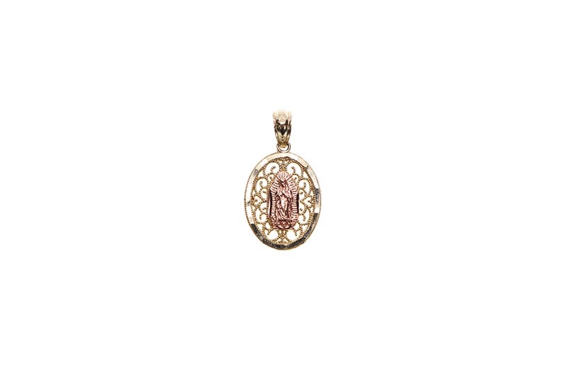 VIRGIN MARY OVAL CHARM