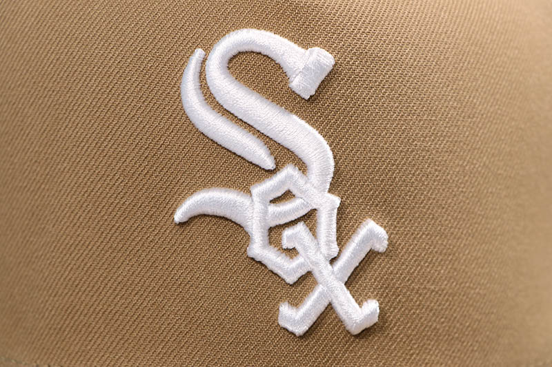NEW ERA CHICAGO WHITE SOX AF 9FIFTY SNAPBACK CAP (MUNETAKA MURAKAMI SIDE PATCH/GREY UNDER VISOR/CAMEL)