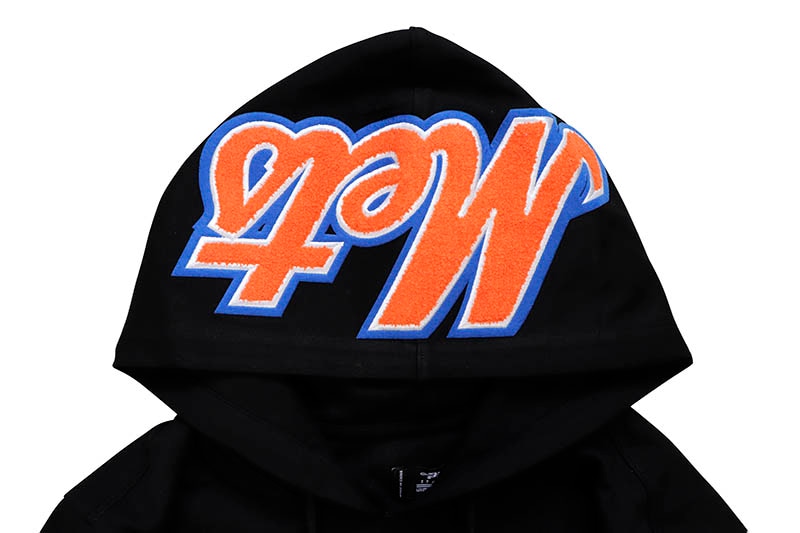 PRO STANDARD NEW YORK METS LOGO HOODY (LNM531580:BLACK)