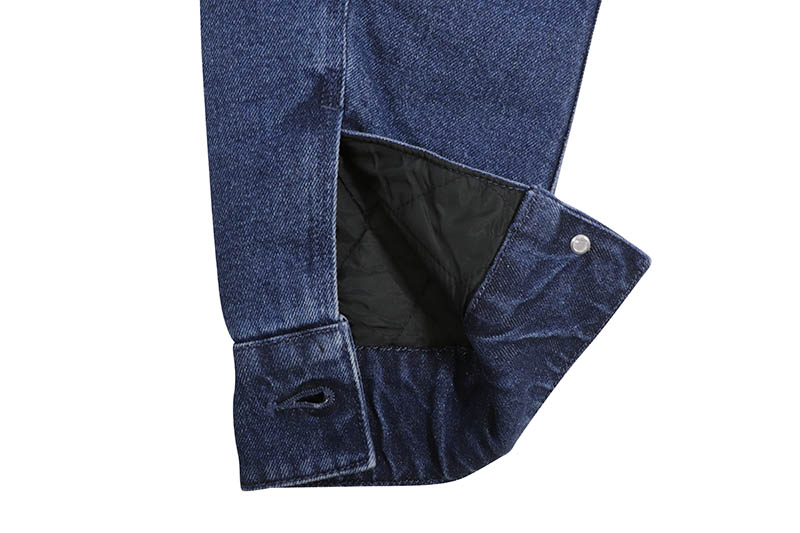 カプレヘンション 黒 Carhartt RELAXED FIT DENIM SHERPA-LINED JACKET (105478-H87