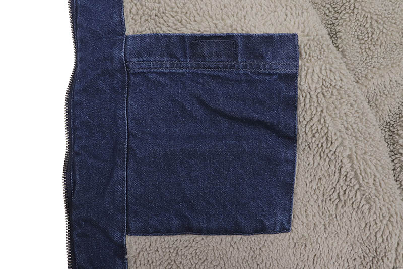 Carhartt RELAXED FIT DENIM SHERPA-LINED JACKET (105478-H87