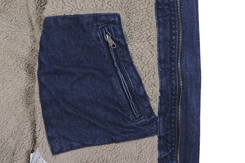 カプレヘンション 黒 Carhartt RELAXED FIT DENIM SHERPA-LINED JACKET (105478-H87