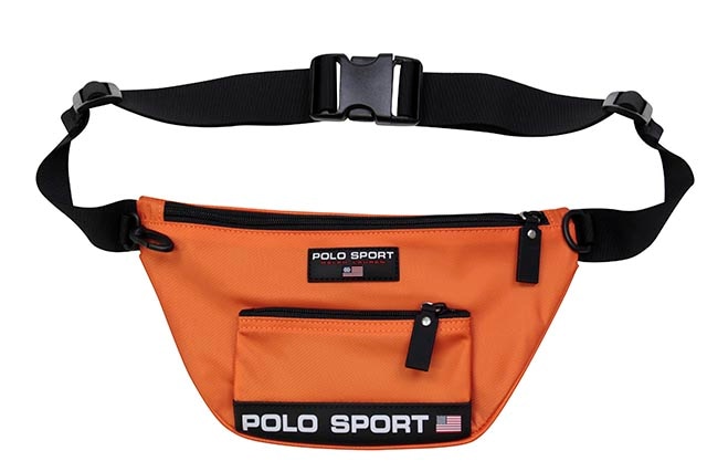 POLO SPORT NYLON WAIST PACK (405749441006:ORANGE)