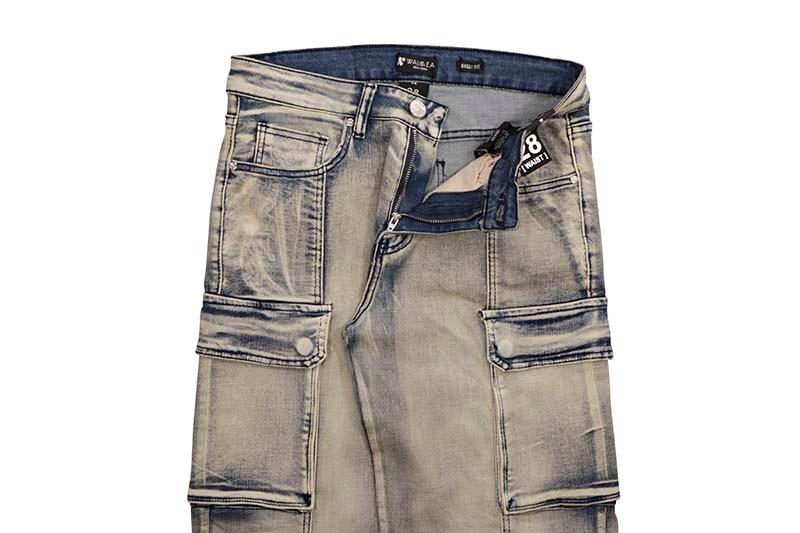 WAIMEA BAGGY FIT PANT (AOM8217D:VINTAGE WASH)