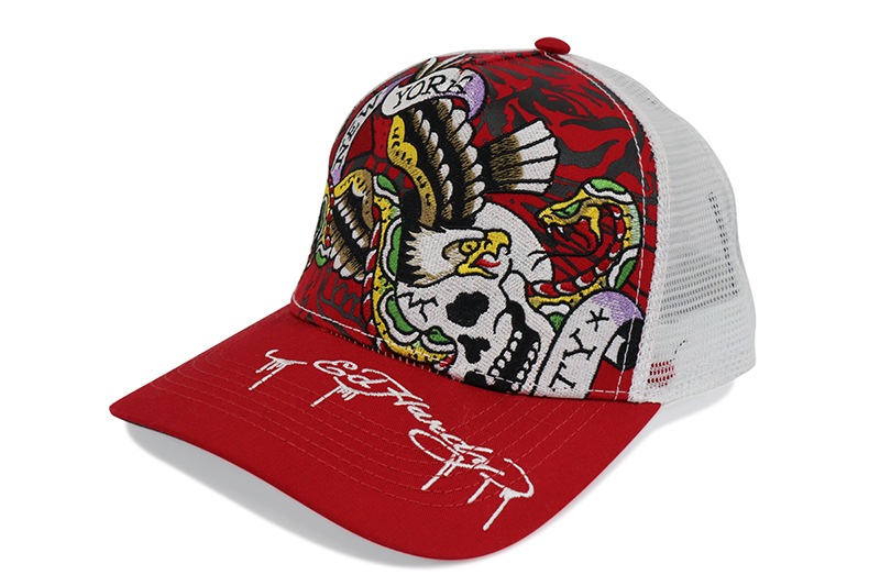 SCULPTOR ed Hardy キャップ 帽子 Sculptor Ed Hardy Distressed Cap Raw MUSINSA | SCULPTOR
