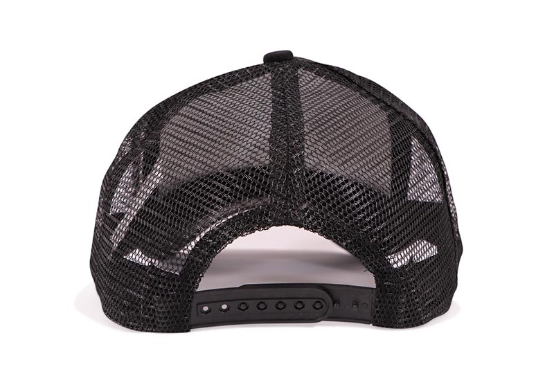 REASON CLOTHING JAWS PRINT TRUCKER HAT (JAW-08:BLACK)
