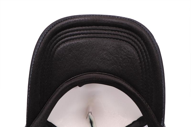 REASON CLOTHING JAWS PRINT TRUCKER HAT (JAW-08:BLACK)