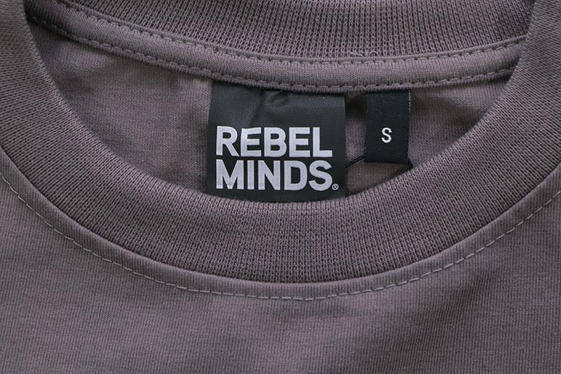 REBEL MINDS BATWING TEE (100-111:GREY)
