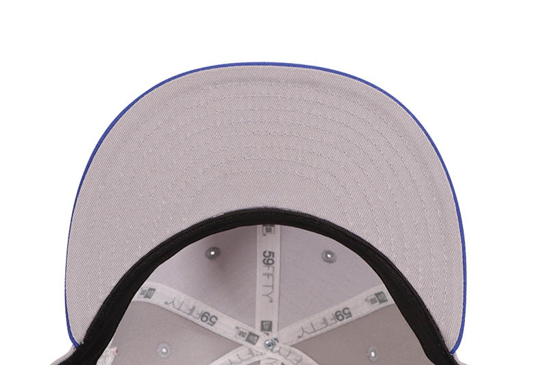 NEW ERA LOS ANGELES DODGERS 59FIFTY FITTED CAP (TOKYO SERIES 2025 SIDE PATCH/GREY UNDER VISOR/GREY BLUE)
