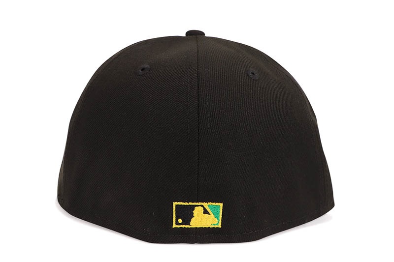 NEW ERA SEATTLE MARINERS 59FIFTY FITTED CAP (40TH ANNIVERSARY CUSTOM SIDE PATCH/KELLY UNDER VISOR/BLACK) 14439534