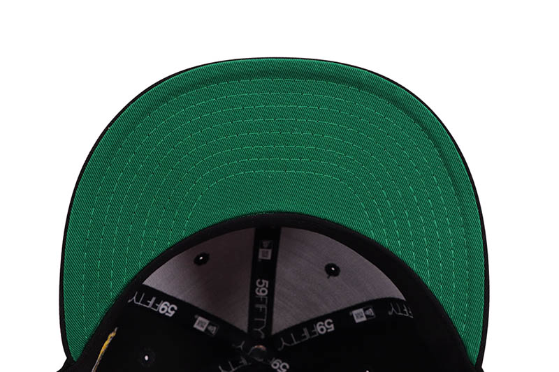 NEW ERA SEATTLE MARINERS 59FIFTY FITTED CAP (40TH ANNIVERSARY CUSTOM SIDE PATCH/KELLY UNDER VISOR/BLACK) 14439534