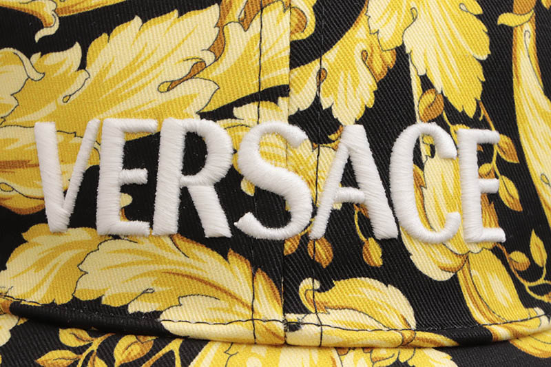美品✨ヴェルサーチ ビジネスバッグ サンバースト ゴールド金具 黒 VERSACE BASEBALL CAP (1001590:BLACK/GOLD) | Brand,S-Z