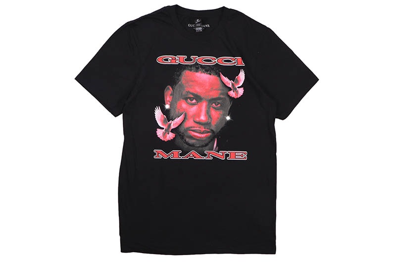 GUCCI MANE DOVES T-SHIRT (BLACK)
