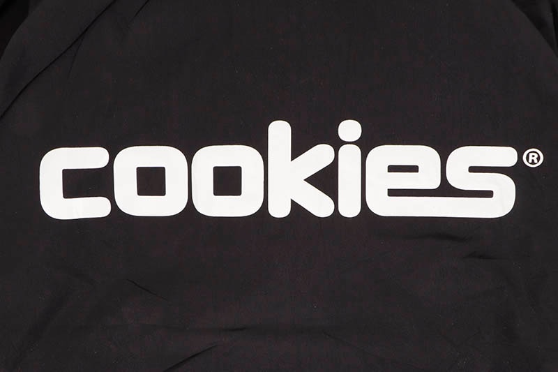 COOKIES HOOLIGANISM NYLON TRACK JACKET (BLACK) CM243OTC01
