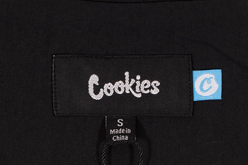 COOKIES HOOLIGANISM NYLON TRACK JACKET (BLACK) CM243OTC01