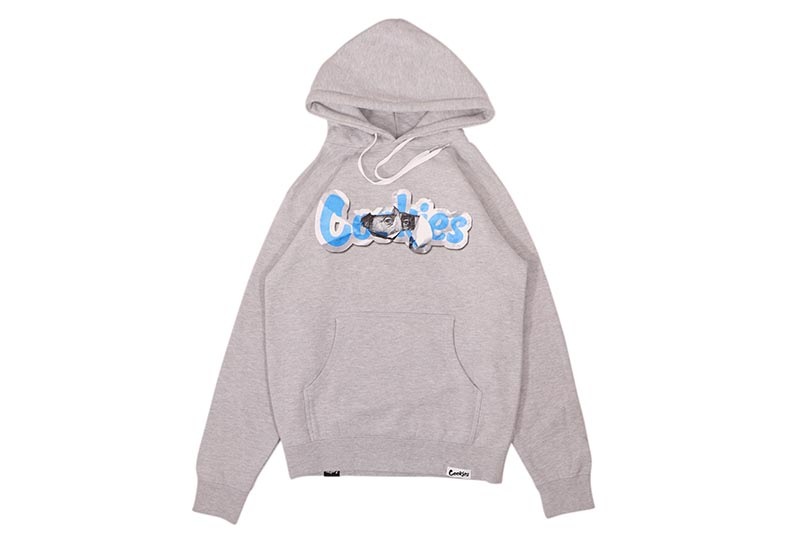 COOKIES RIP IT PULLOVER HOODIE (GREY) CM254HFP03