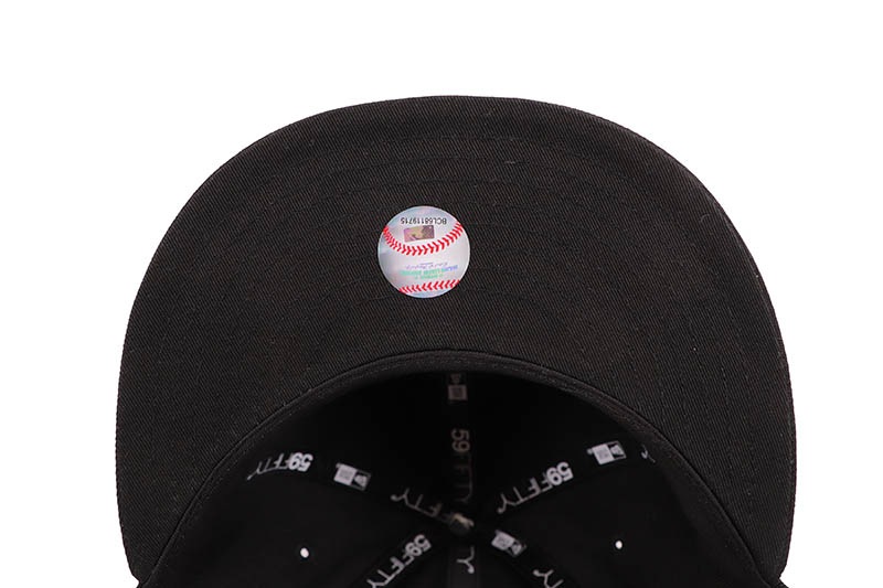 NEW ERA LOS ANGELES DODGERS 59FIFTY FITTED CAP (PEARL BADGE/BLACK) 14745166