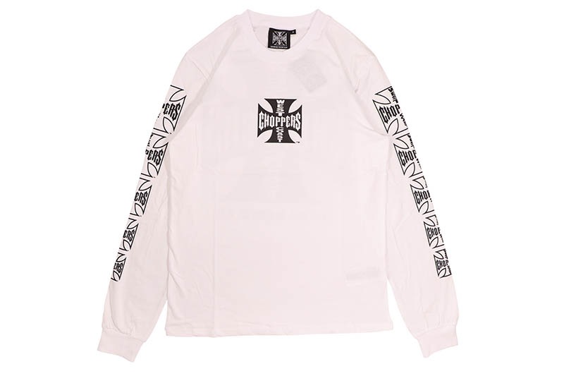 WEST COAST CHOPPERS WCC OG LBC L/S TEE (WCCTS0009WT:WHITE)