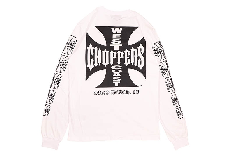 WEST COAST CHOPPERS WCC OG LBC L/S TEE (WCCTS0009WT:WHITE)
