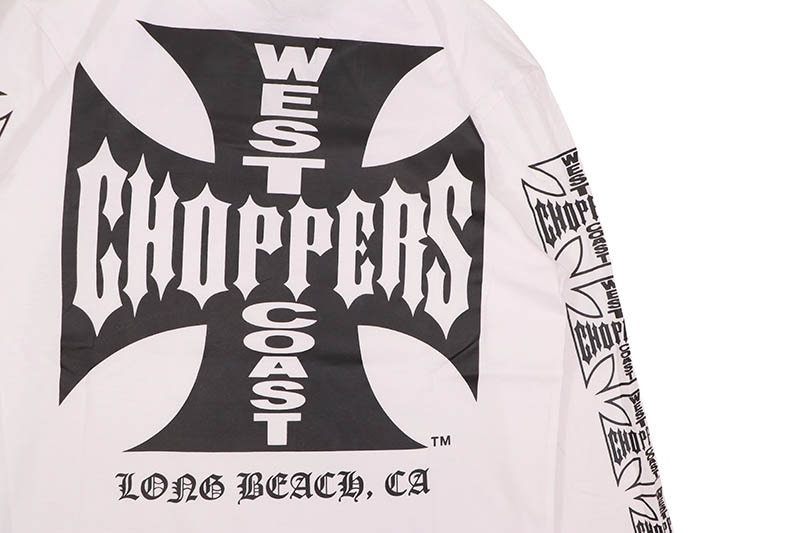 WEST COAST CHOPPERS WCC OG LBC L/S TEE (WCCTS0009WT:WHITE)
