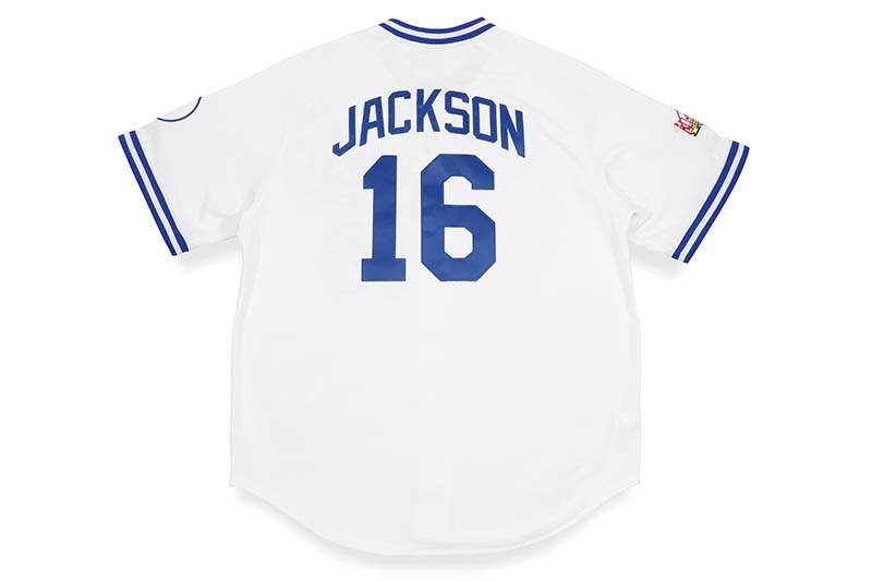 MITCHELL & NESS AUTHENTIC JERSEY (KANSAS CITY ROYALS/BO JACKSON/#16/1989:WHITE) AJY1GS18016