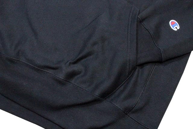 CHAMPION REVERSE WEAVE PULLOVER HOODIE (GF68-BKC:BLACK) | Brand