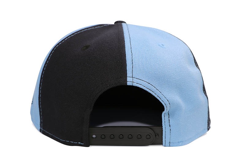NEW ERA NEW YORK YANKEES 9FIFTY SNAPBACK CAP (2000 SUBWAY SERIES SIDE PATCH/GREY UNDER VISOR/BLUE PINWHEELS)