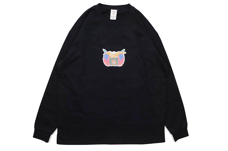 DIPLOMATS EMPIRE x JEFF HAMILTON CLASSIC COLLECTION LONG SLEEVE TEE (BLACK)