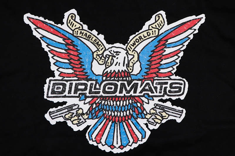 DIPLOMATS EMPIRE x JEFF HAMILTON CLASSIC COLLECTION LONG SLEEVE TEE (BLACK)