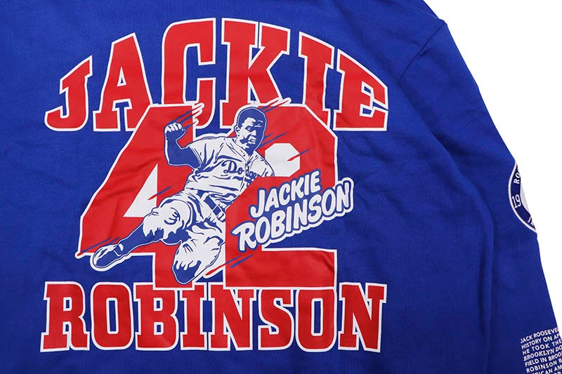 MITCHELL & NESS LEGENDS FLEECE HOODIE (BROOKLYN DODGERS/JACKIE