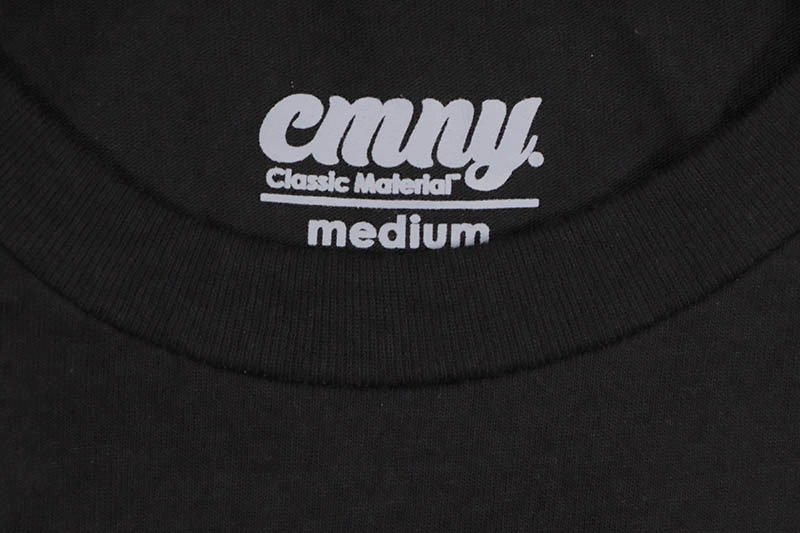 CLASSIC MATERIAL NY TOKEN TEE (BLACK)