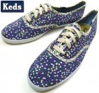 Keds ケッズ 花柄キャンバススニーカー (24cm相当) ( レディース )【中古】
