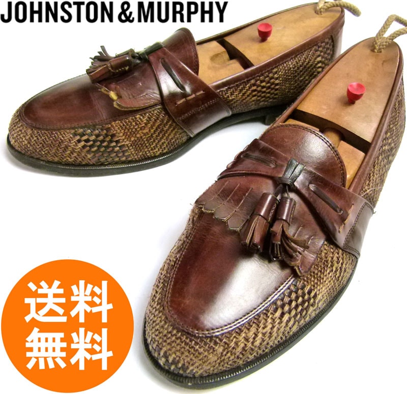 ジョンストン&マーフィー JOHNSTON & MURPHY CELLINI 2トーン タッセル 