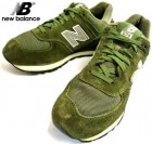 ニューバランス NewBalance 574スエードスニーカー US9B(26cm相当)【中古】|スニーカー