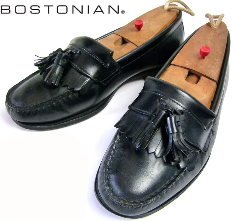 bostonian ローファー ボストニアン BOSTONIAN USA製タッセルローファー 7 1/2W(26cm