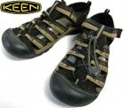 KEEN キーン アウトドアサンダル US6(24.5cm相当)(黒)【中古】|サンダル|レディースシューズ
