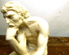 サンティー二 A. SANTINI イタリア製 考える人 置物 オブジェ 【中古】|置物・トイ|インテリア