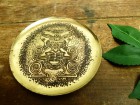 アフリカ系 真鍮製 トレイ【中古】【メール便可】|置物・トイ|インテリア